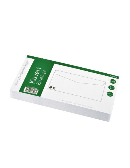 KUVERT E65 VIT 50-P
