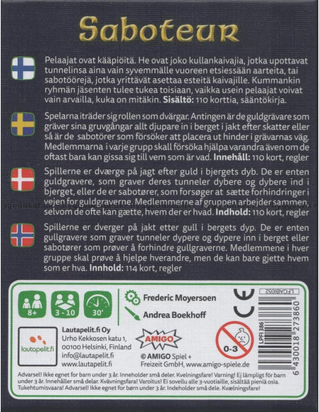 THE SABOTEUR NORDIC