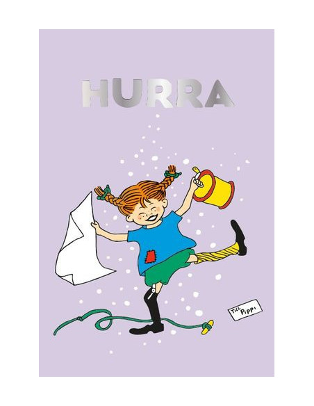 GRATTISKORT PIPPI HURRA