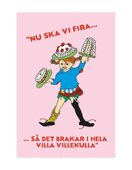 GRATTISKORT PIPPI TÅRTA