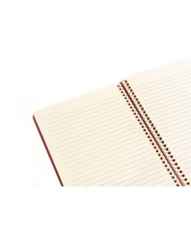 ANTECKNINGSBOK KOZO A5 RÖD