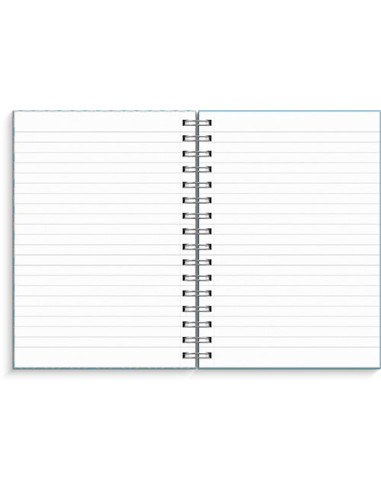 ANTECKNINGSBOK BURDE A5 CIRCLES