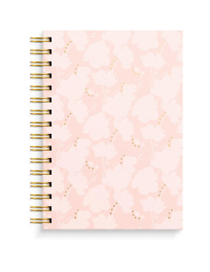 ANTECKNINGSBOK BURDE A5 FLOWER