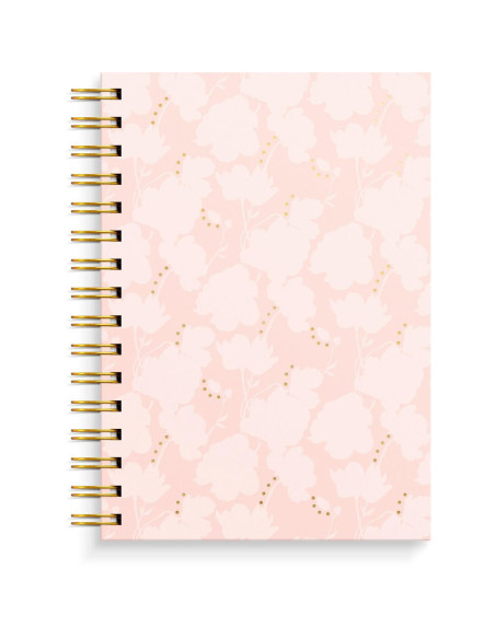 ANTECKNINGSBOK BURDE A5 FLOWER