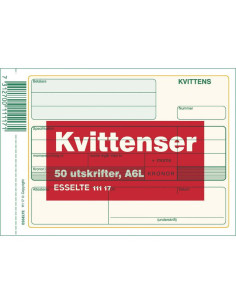 KVITTENSBLOCK A6L