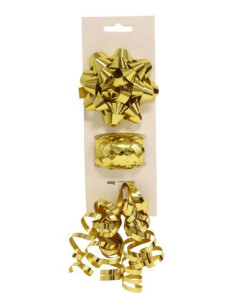 ROSETT + SNÖRE GULD