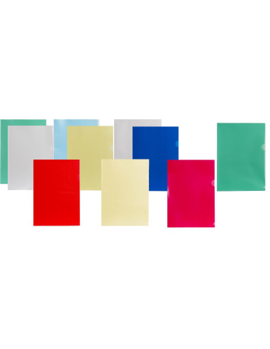 AKTMAPP 10P 5 FÄRGER