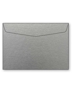 C6 KUVERT 5-PACK SILVER