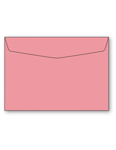 C6 KUVERT 5-PACK ROSA