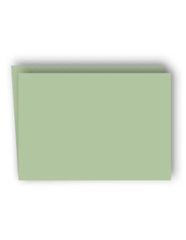 A6 KORT ENKLA 10-PACK LJUSGRÖN