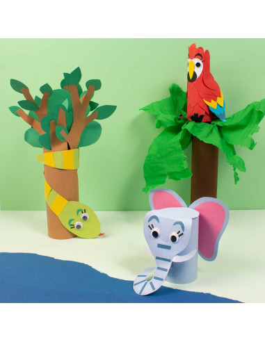 FÄRGAT PAPPER 180 GRAM 10 FÄRGER