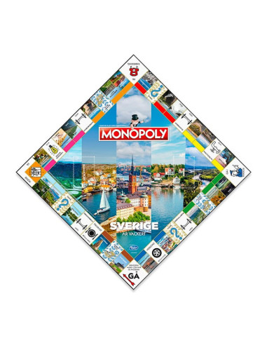 MONOPOL SVERIGE ÄR VACKERT