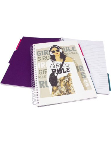 3-ÄMNESBLOCK B5 GIRLS RULE