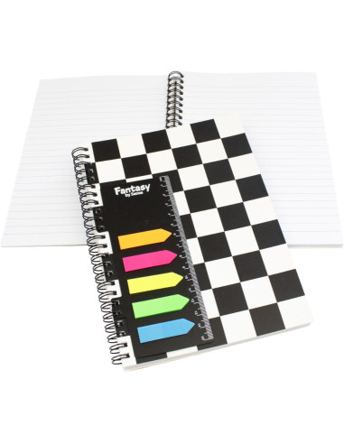 ANTECKNINGSBLOCK A5 HEART SQUARE