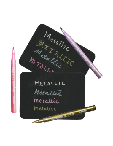 METALLIC MARKERS 10P