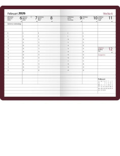 2026 LILLA EXECUTIVE BORDEAUX PLAST 2
