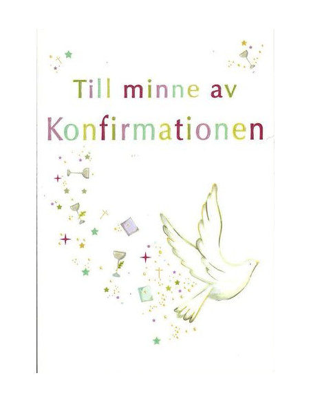 KONFIRMATIONSKORT DUVA