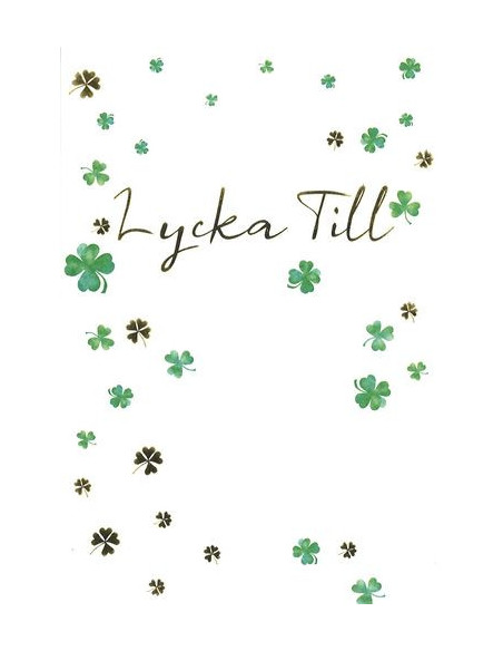 KORT LYCKA TILL