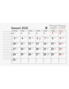 2026 MÅNADSBLOCK 243x153
