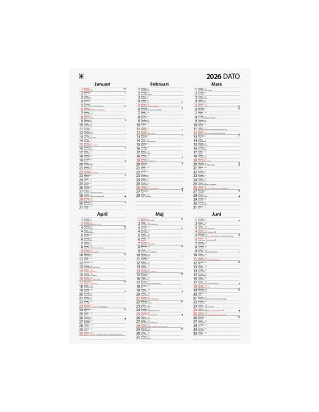 2026 DATOKALENDER