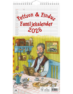 2026 PETTSON OCH FINDUS FAMILJEKALENDER