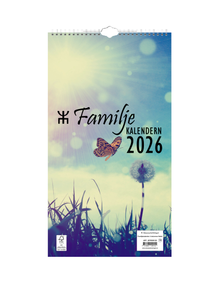 2026 FAMILJEKALENDER 4KOLUMNER