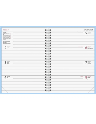 2026 DAGBOK TREND WIRE-O