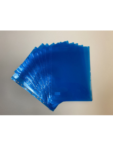 PLASTMAPP 12P BLÅ