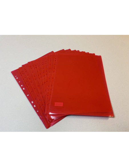 PLASTMAPP 12P RÖD