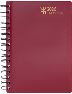 2026 TIMDAGBOK BORDEAUX WIRE-O