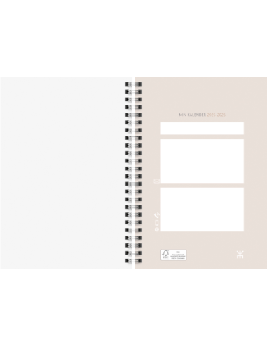 2026 A5 BLACK MARBLE 12 MÅN