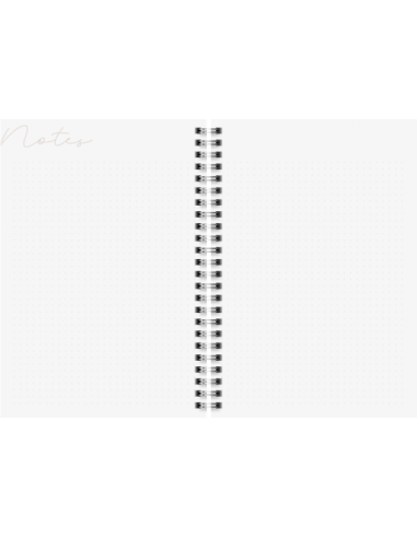 2026 A5 BLACK MARBLE 12 MÅN