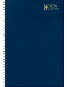 2026 JOURNAL A4 BLÅ
