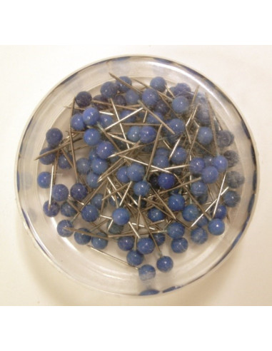 KARTNÅLAR BLÅ 100-P