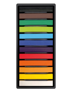 MILAN 12P MJUKA PASTELLKRITOR 2