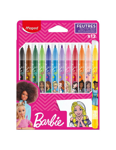 FIBERPENNA BARBIE 12P