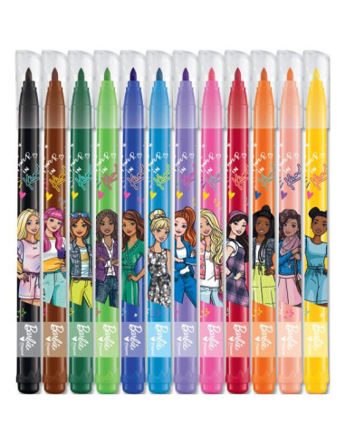 FIBERPENNA BARBIE 12P