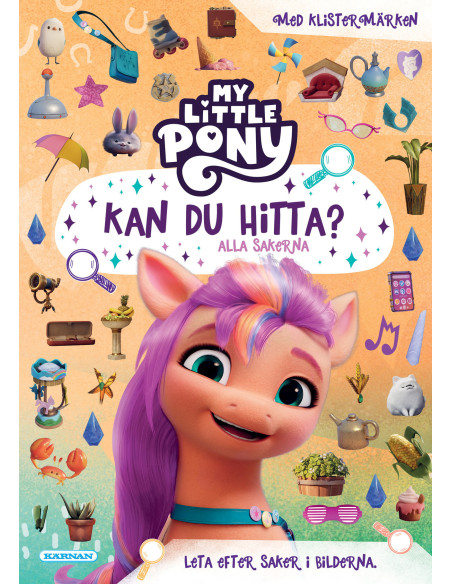 PYSSELBOK MY LITTLE PONY LETA OCH HITTA