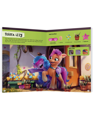 PYSSELBOK MY LITTLE PONY LETA OCH HITTA