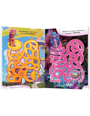 PYSSELBOK MY LITTLE PONY LABYRINT