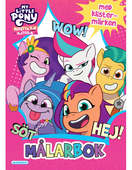 MÅLARBOK MY LITTLE PONY