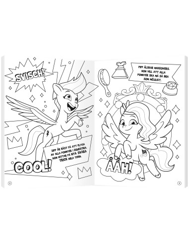 MÅLARBOK MY LITTLE PONY