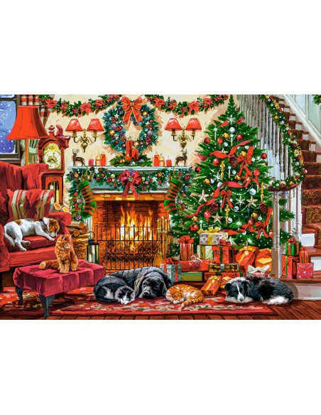 500B COZY FIREPLACE