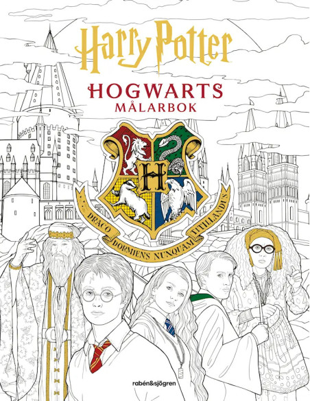 HARRY POTTER MÅLARBOK