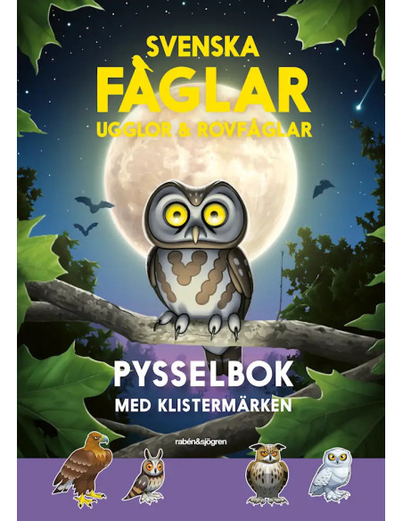 PYSSELBOK SVENSKA ROVFÅGLAR