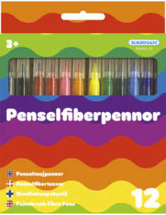 PENSELFIBERPENNOR 12P