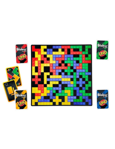 Blokus UNO Edition – Strategiskt Familjespel med UNO-Twist