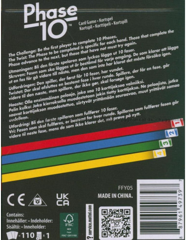 Phase 10 – Strategiskt Kortspel från Skaparna av UNO