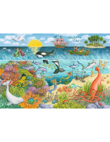 2X24B PIRATE AND MERMAID