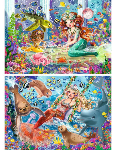 2X24B MERMAID TEAPARTY